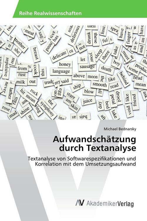 Produktbild: Aufwandsch&auml;tzung durch Textanalyse