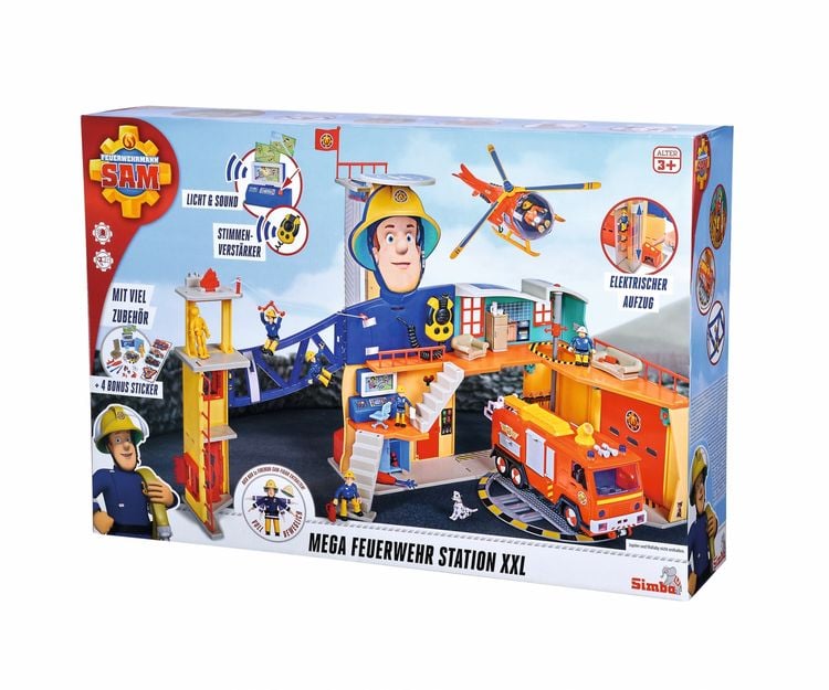 Produktbild: Sam Mega-Feuerwehrstation XXL