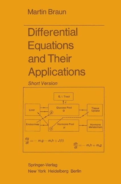Produktbild: Differential Equations and Their Applications