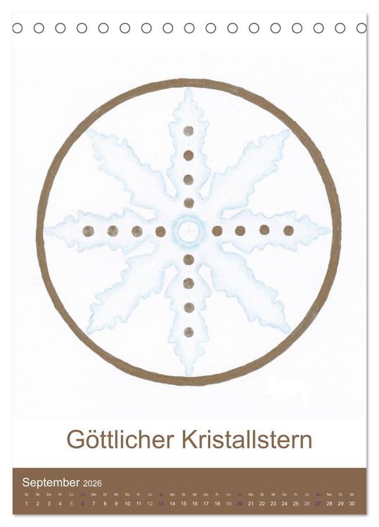 Produktbild: Atlantisheilsymbole (Tischkalender 2026 DIN A5 hoch), CALVENDO Monatskalender