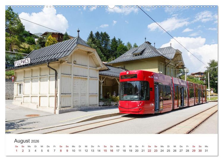 Produktbild: Trams und Stra&szlig;enbahnen (Wandkalender 2026 DIN A2 quer), CALVENDO Monatskalender