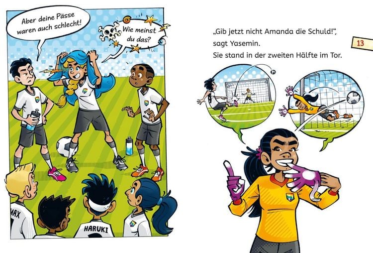 Produktbild: Erstleser Kindercomic: Fu&szlig;ball Academy: Ein besonderes Training