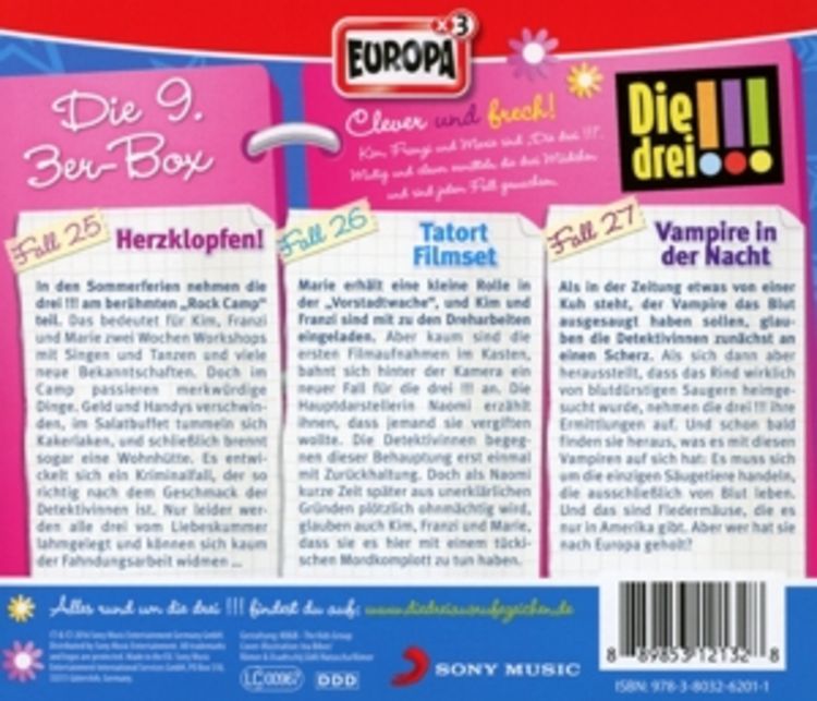 Die drei !!! 3er Box Folgen 25-28