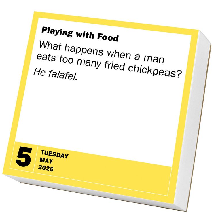 Produktbild: 290 Bad Jokes & 75 Punderful Puns Page-A-Day(r) Calendar 2026