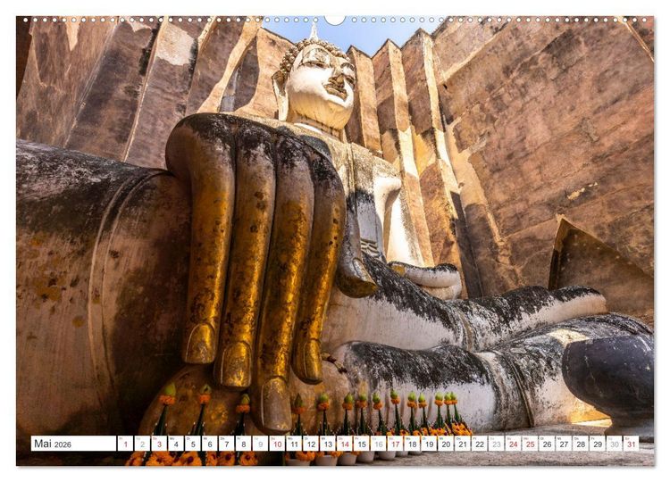 Produktbild: Siddhartha Gautama - Buddha (Wandkalender 2026 DIN A2 quer), CALVENDO Monatskalender