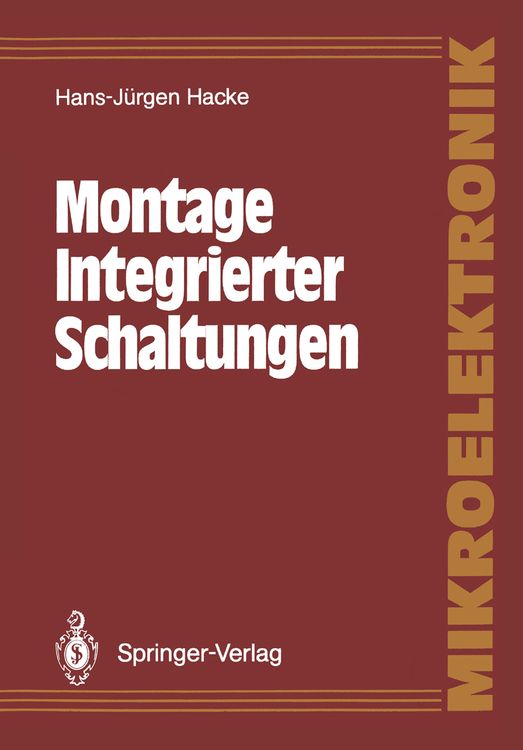 Produktbild: Montage Integrierter Schaltungen