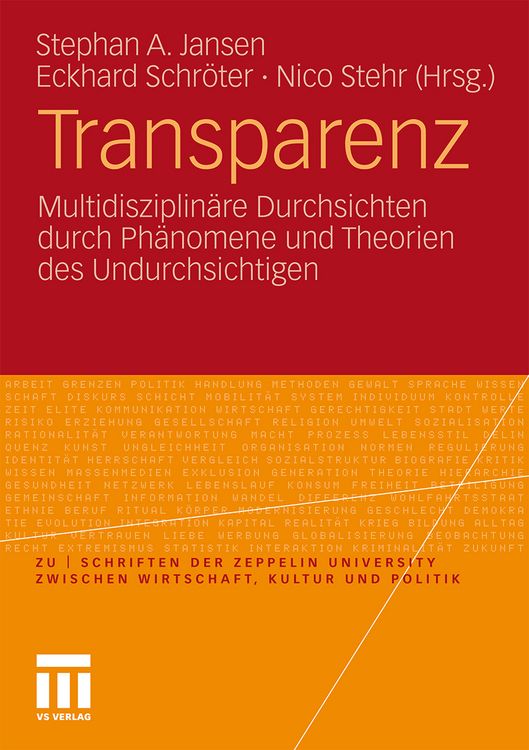 Produktbild: Transparenz