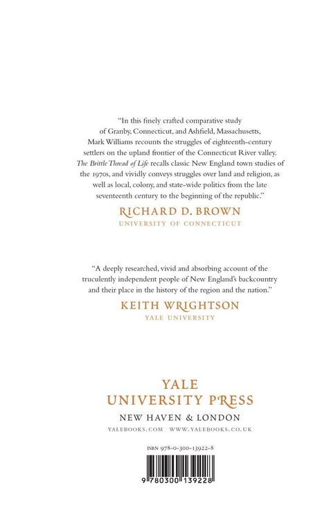 Produktbild: The Brittle Thread of Life