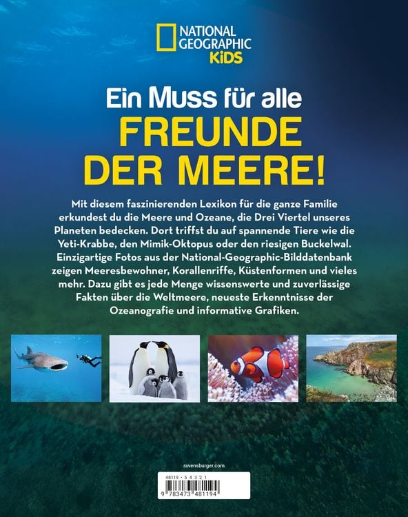 Produktbild: National Geographic Kids - Lexikon der Meere