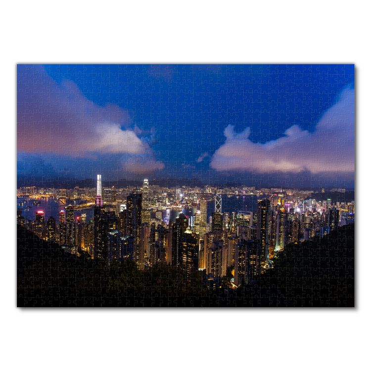 Produktbild: Lais Puzzle Hongkong 1000 Teile
