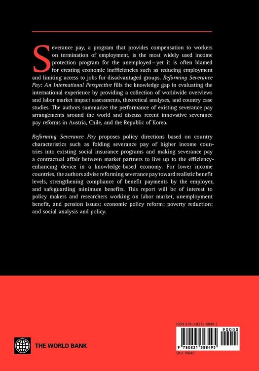Produktbild: Reforming Severance Pay