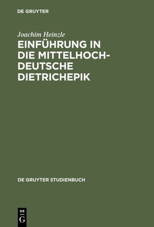 Produktbild: Einführung in die mittelhochdeutsche Dietrichepik