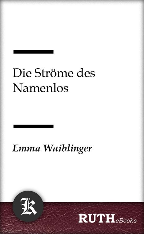 Produktbild: Die Str&ouml;me des Namenlos