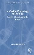 Produktbild: A Critical Psychology of Learning