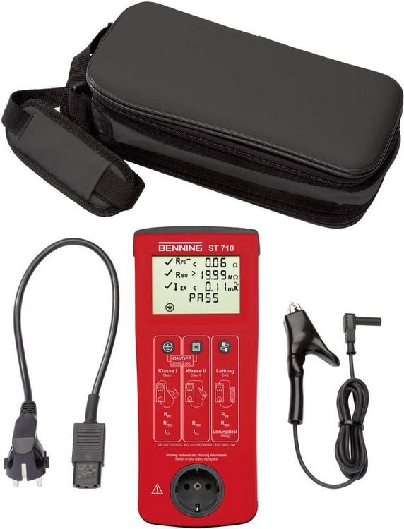 Produktbild: Benning ST 710 Ger&auml;tetester VDE-Norm 0701-0702