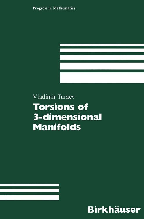 Produktbild: Torsions of 3-dimensional Manifolds