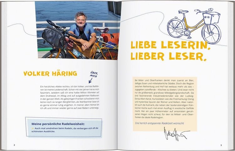 Produktbild: DUMONT Radelzeit in Mittelfranken & Oberfranken