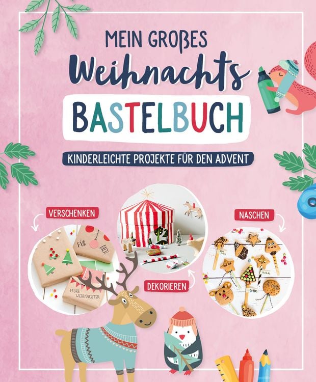Produktbild: Mein gro&szlig;es Weihnachts-Bastelbuch