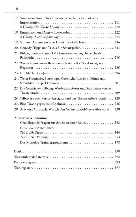 Produktbild: Schauspielen