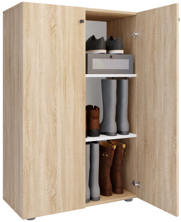 Produktbild: Holz Schuhschrank Schuhregal Schuhkommode Lona 3