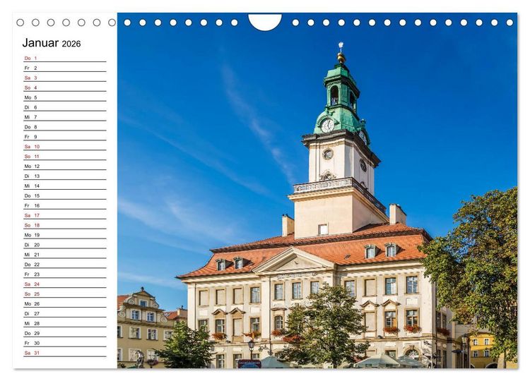 Produktbild: HIRSCHBERG Impressionen aus Jelenia G&oacute;ra und Umgebung (Wandkalender 2026 DIN A4 quer), CALVENDO Monatskalender