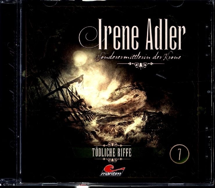 Produktbild: Irene Adler - T&ouml;dliche Riffe,1 Audio-CD