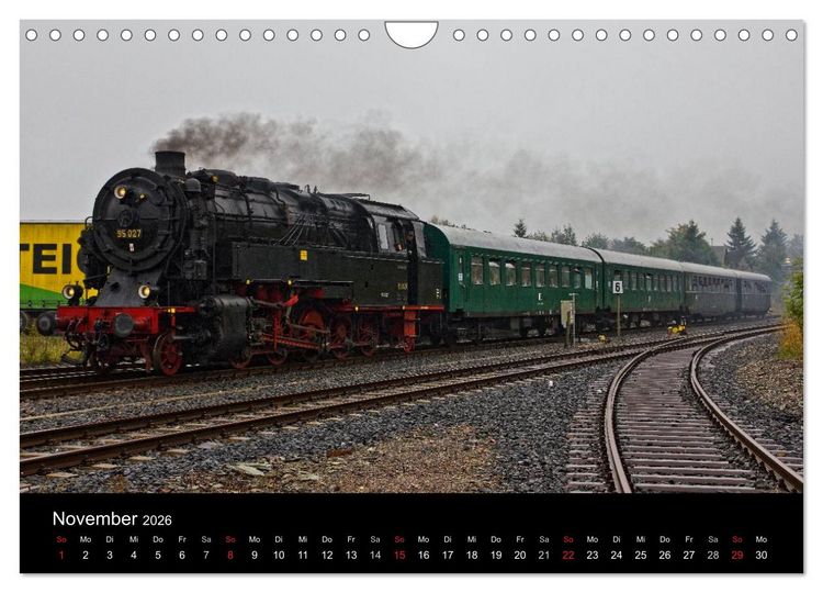 Produktbild: Unterwegs am Bahndamm (Wandkalender 2026 DIN A4 quer), CALVENDO Monatskalender
