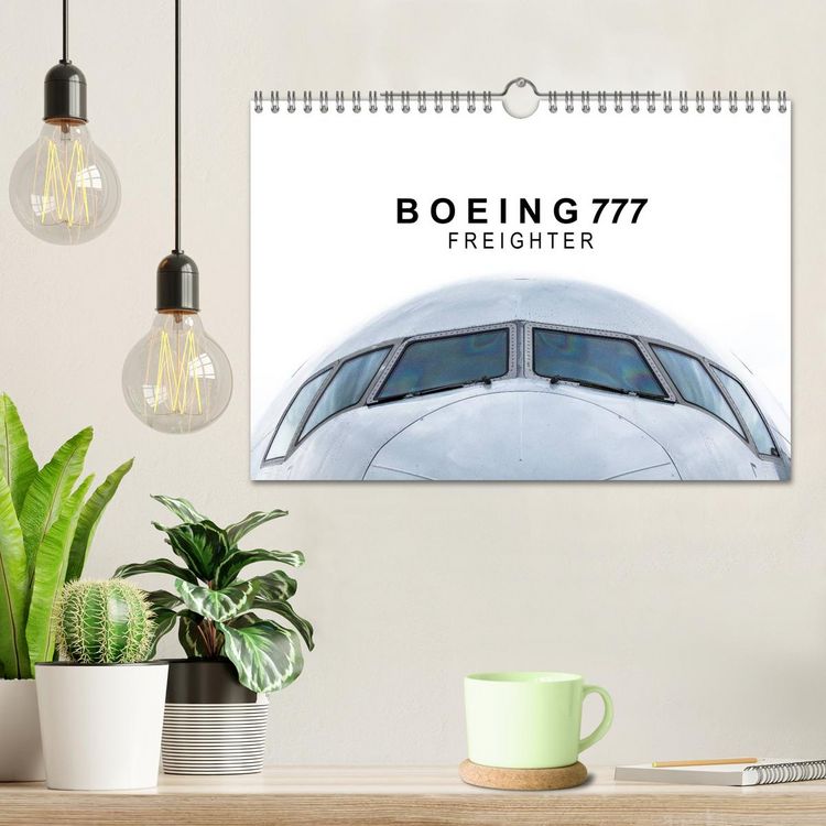 Produktbild: Boeing 777 Freighter (Wandkalender 2026 DIN A4 quer), CALVENDO Monatskalender