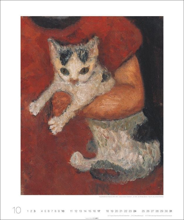 Produktbild: Katzen in der Kunst Edition Kalender 2027