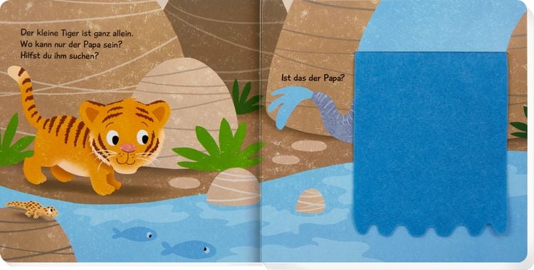 Produktbild: Wo ist Papa, kleiner Tiger?