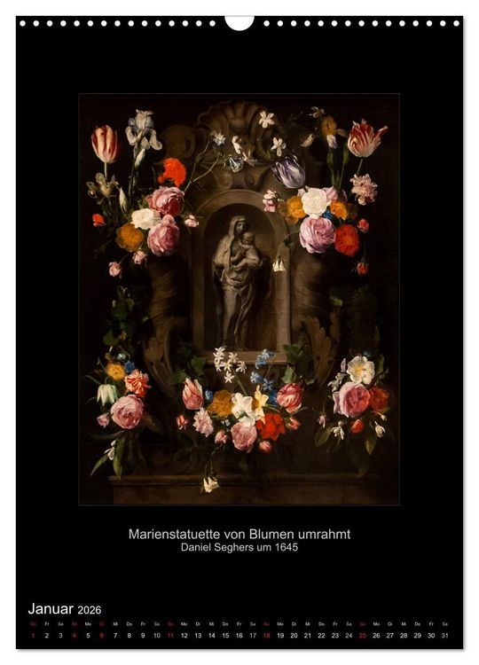 Produktbild: Stillleben - Illusionistische Malerei der Renaissance (Wandkalender 2026 DIN A3 hoch), CALVENDO Monatskalender
