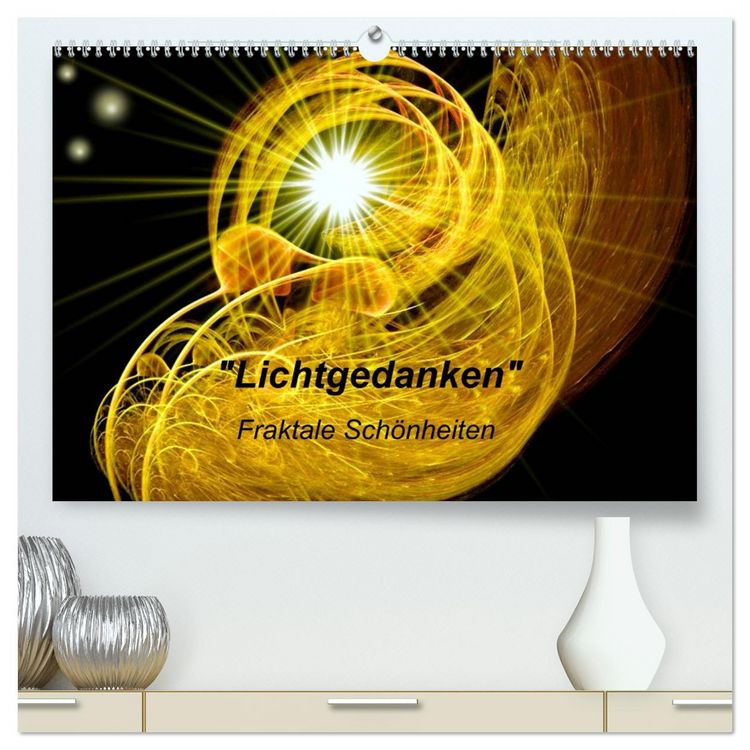 Produktbild: Lichtgedanken (hochwertiger Premium Wandkalender 2026 DIN A2 quer), Kunstdruck in Hochglanz
