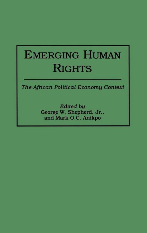 Produktbild: Emerging Human Rights