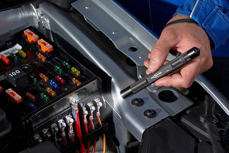 Produktbild: Ansmann 1600-0160 Future T120 Penlight batteriebetrieben LED 115mm Schwarz