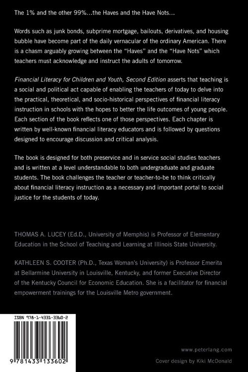Produktbild: Financial Literacy for Children and Youth, Second Edition