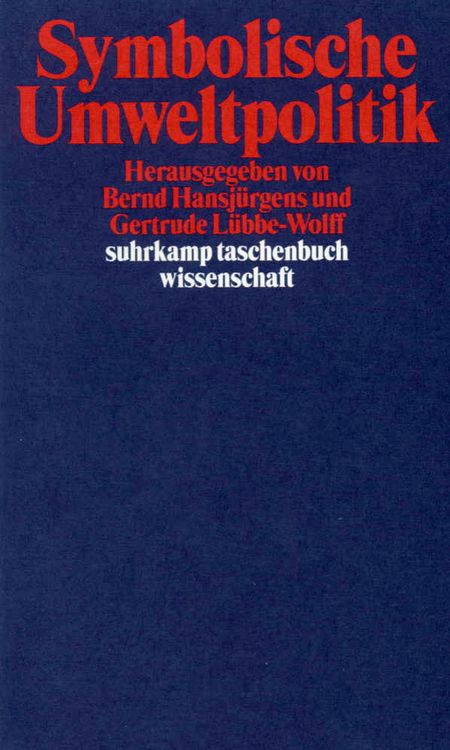 Produktbild: Symbolische Umweltpolitik