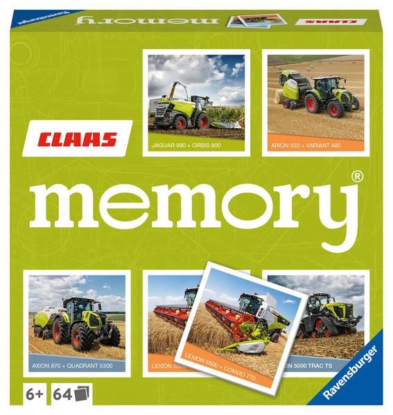 Produktbild: memory&reg; CLAAS - Kinderspiel ab 6 Jahre