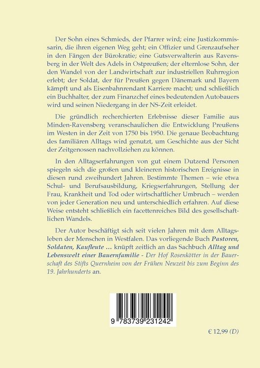 Produktbild: Pastoren, Soldaten, Kaufleute...
