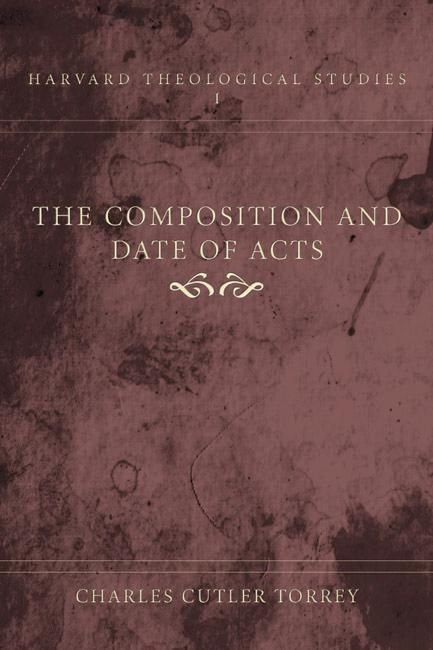 Produktbild: The Composition and Date of Acts