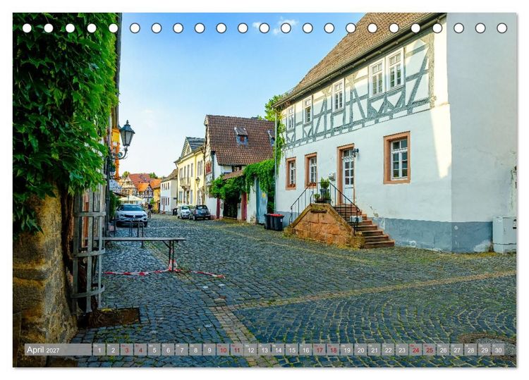 Produktbild: Ein Blick auf Hanau-Steinheim (Tischkalender 2027 DIN A5 quer), CALVENDO Monatskalender