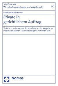 Produktbild: Private in gerichtlichem Auftrag