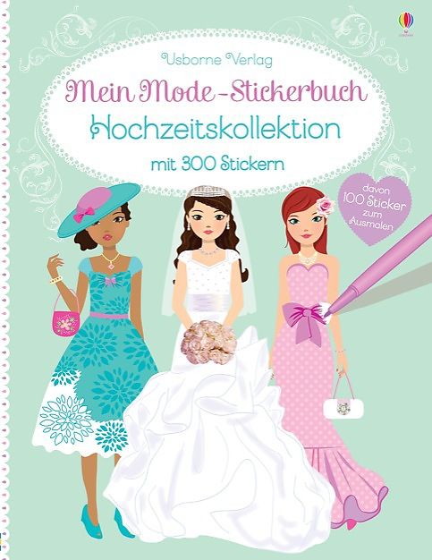 Produktbild: Mein Mode-Stickerbuch: Hochzeitskollektion