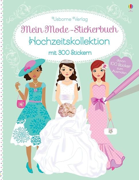 Produktbild: Mein Mode-Stickerbuch: Hochzeitskollektion