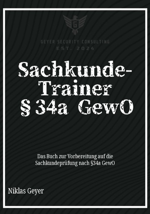 Produktbild: Sachkunde-Trainer &sect;34a GewO