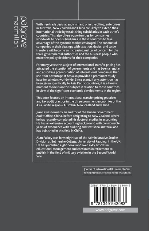 Produktbild: International Transfer Pricing in Asia Pacific