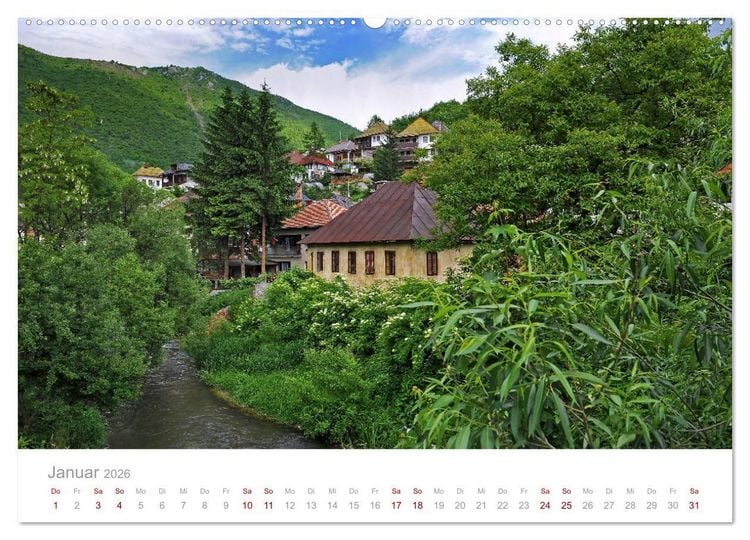 Produktbild: Kreuz und quer durch Bosnien-Herzegowina (hochwertiger Premium Wandkalender 2026 DIN A2 quer), Kunstdruck in Hochglanz