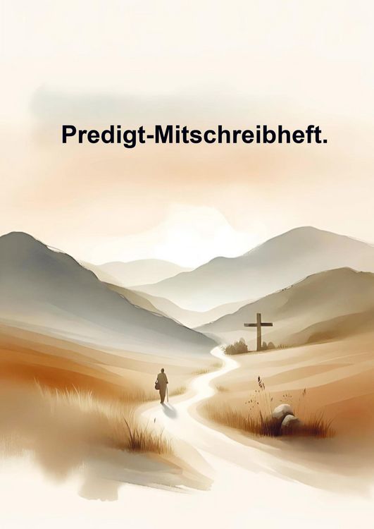 Produktbild: Mourits, H: Predigt-Mitschreibheft.