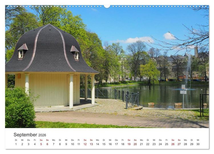 Produktbild: Annaberg - Hauptstadt des Erzgebirges (hochwertiger Premium Wandkalender 2026 DIN A2 quer), Kunstdruck in Hochglanz