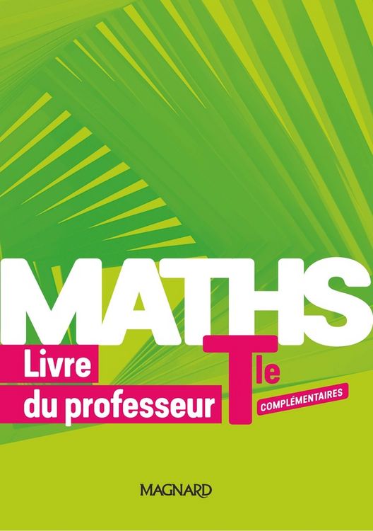 Produktbild: Maths complementaire tle 2020 livre