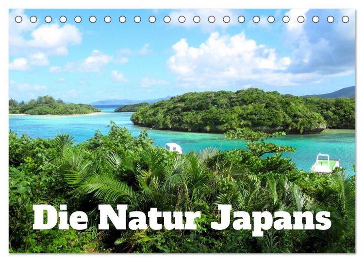 Produktbild: Die Natur Japans (Tischkalender 2027 DIN A5 quer), CALVENDO Monatskalender